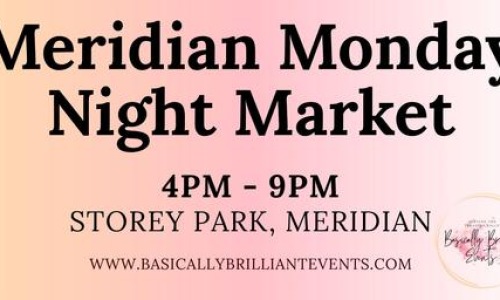 Meridian Monday Night Market Cover Image Meridian Monday Night Market Cover Image