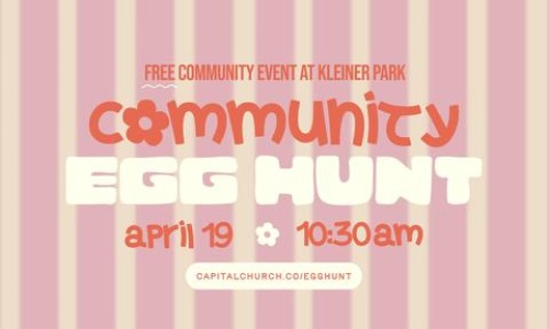 FREE Community Egg Hunt Cover Image FREE Community Egg Hunt Cover Image