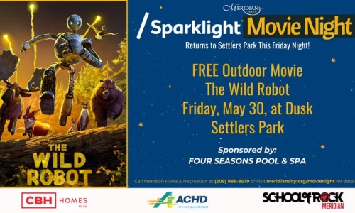 Sparklight Movie Night - The Wild Robot Cover Image